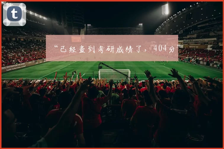 “已经查到考研成绩了，404分”